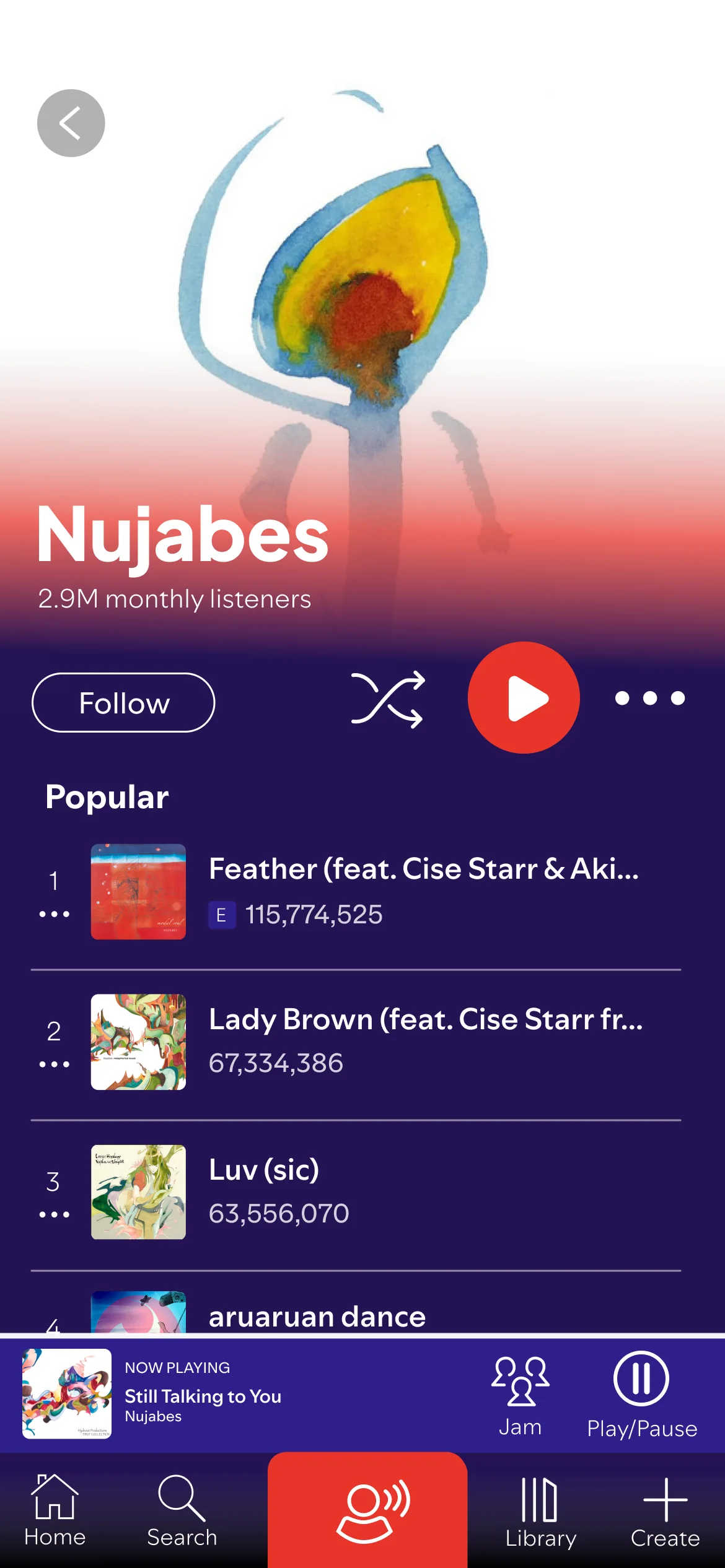 Redesigned mobile artist